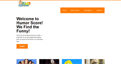 Desktop Screenshot of humorscore.com